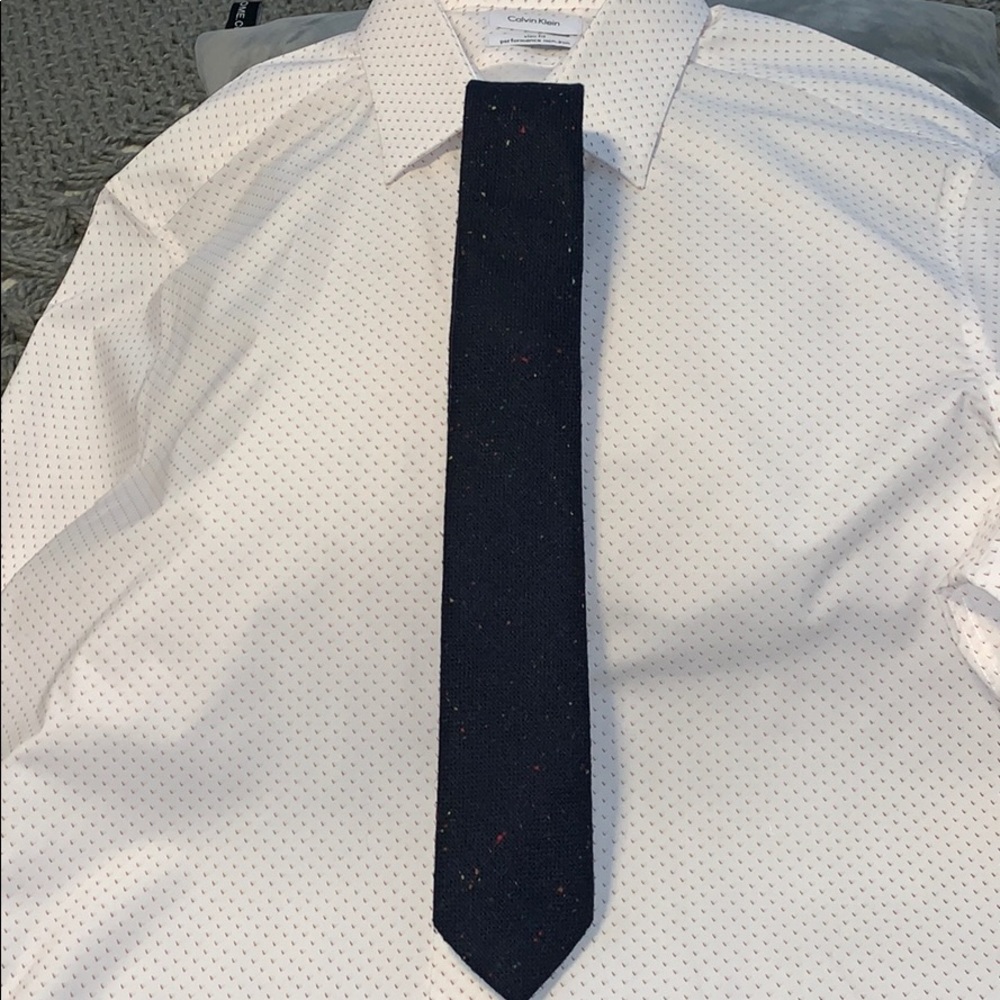 Knottery New York Handmade Men’s Tie in Navy Blue